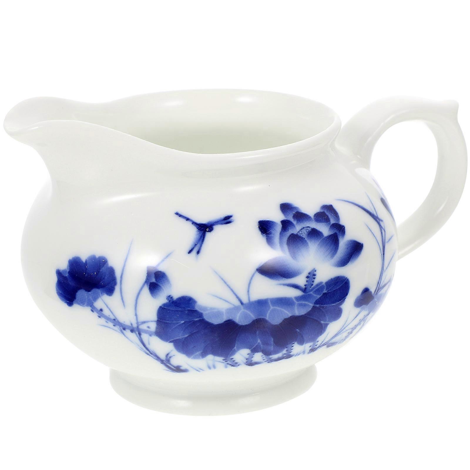 Multi Color Ceramic Sauce Container for Serving 4Pcs Gravy Boat