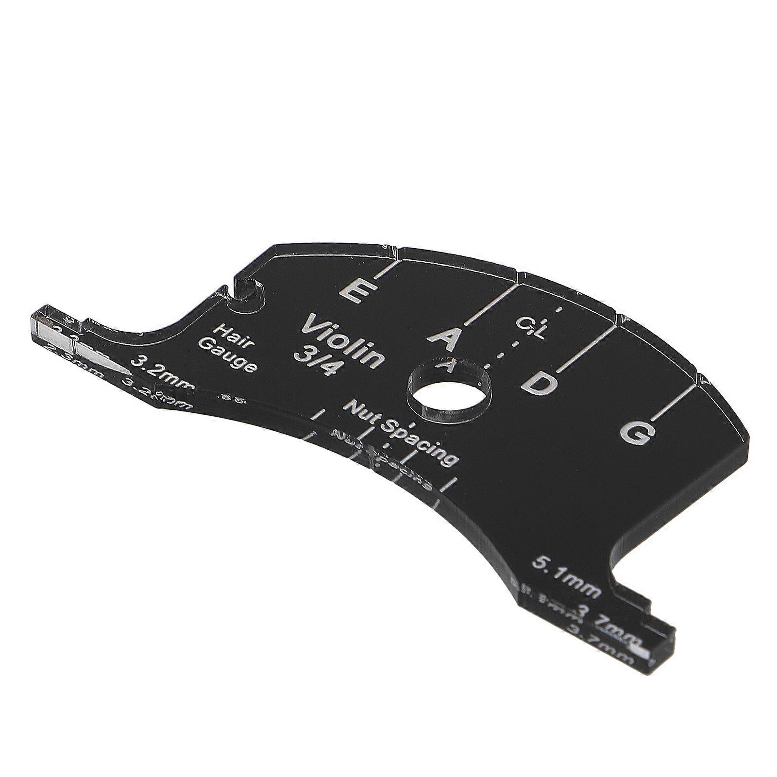 Practical Violin Bridge Tool for Accurate Violin Measurement 8Pcs