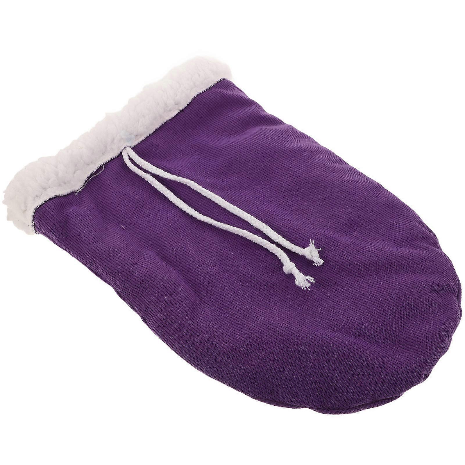 Leg Cast Covers 2pcs Adjustable Foot Protector Drawstring Sock Cover for Warm Ankle Protection