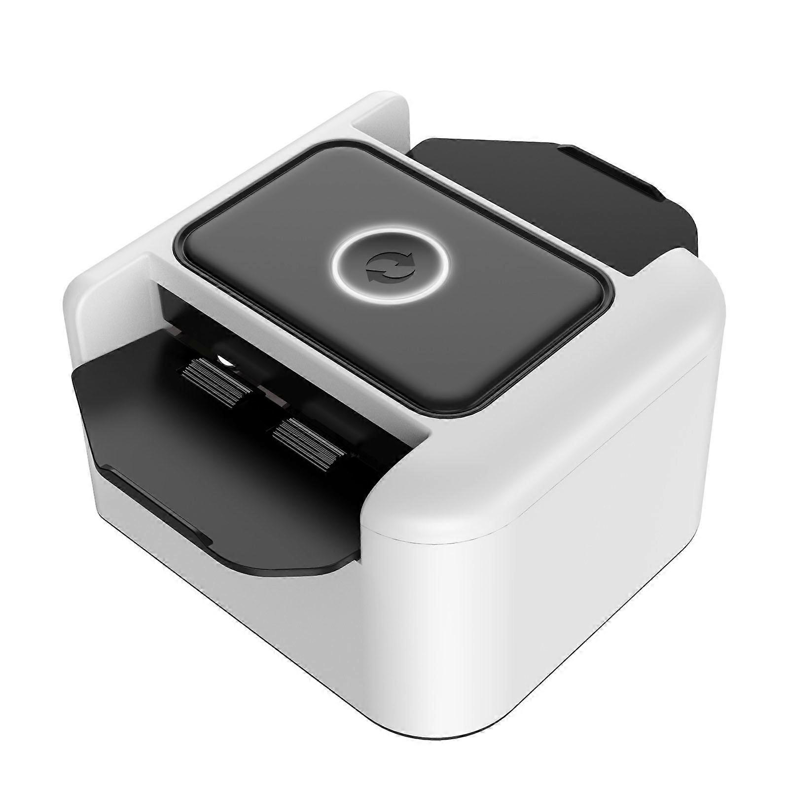 2000mAh Automatic Card Shufflers Quiet Operate Electric Poker Card Shufflers Tool Device For Poker Games Enduring  White