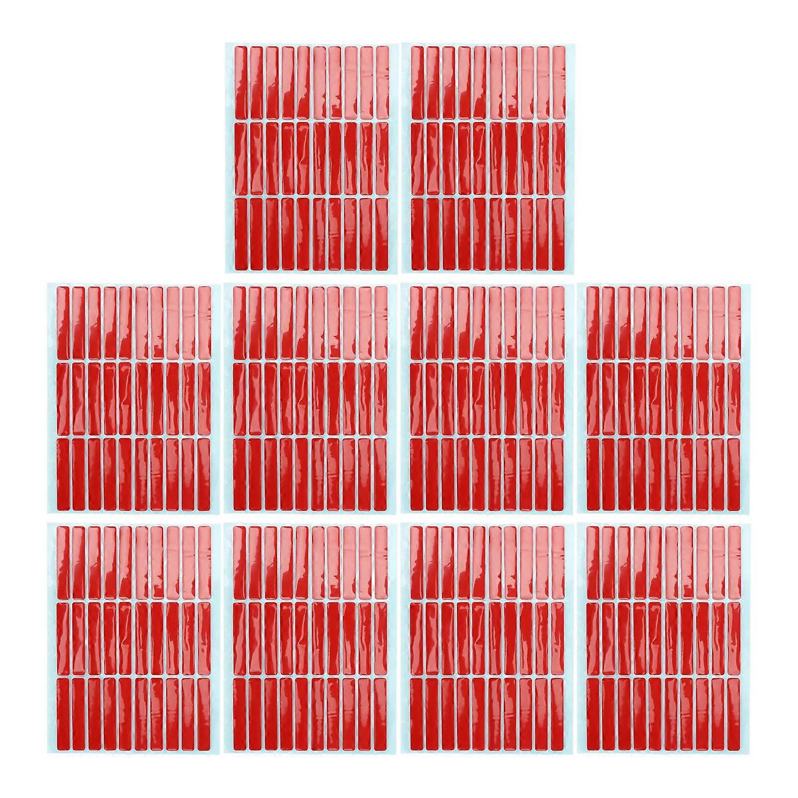 Strong Hold Nail Tip Display Tape 10 Sheets Double Sided Adhesive for Salon Nail Art