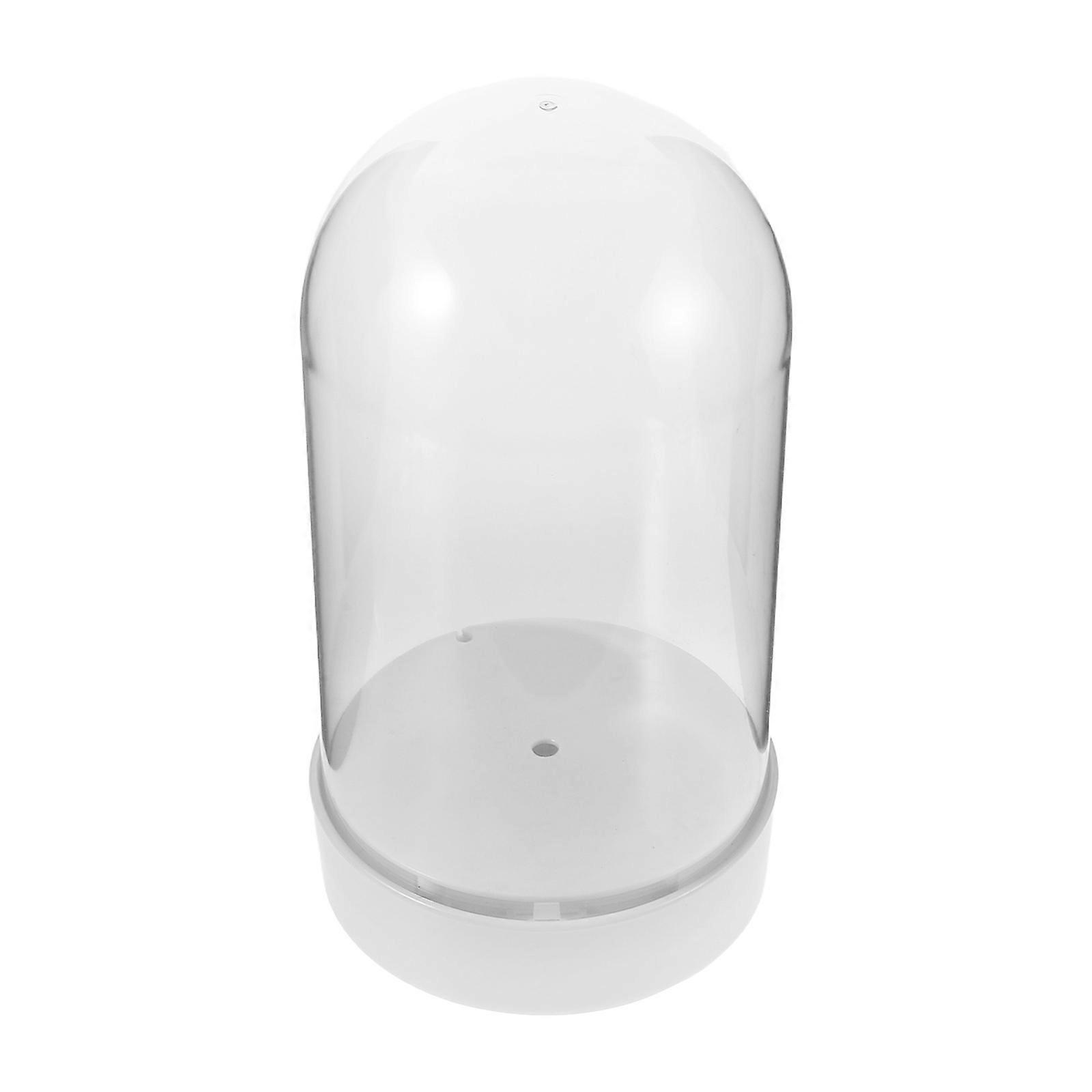 Dustproof Plastic Christmas Snow Globe Dome for Display