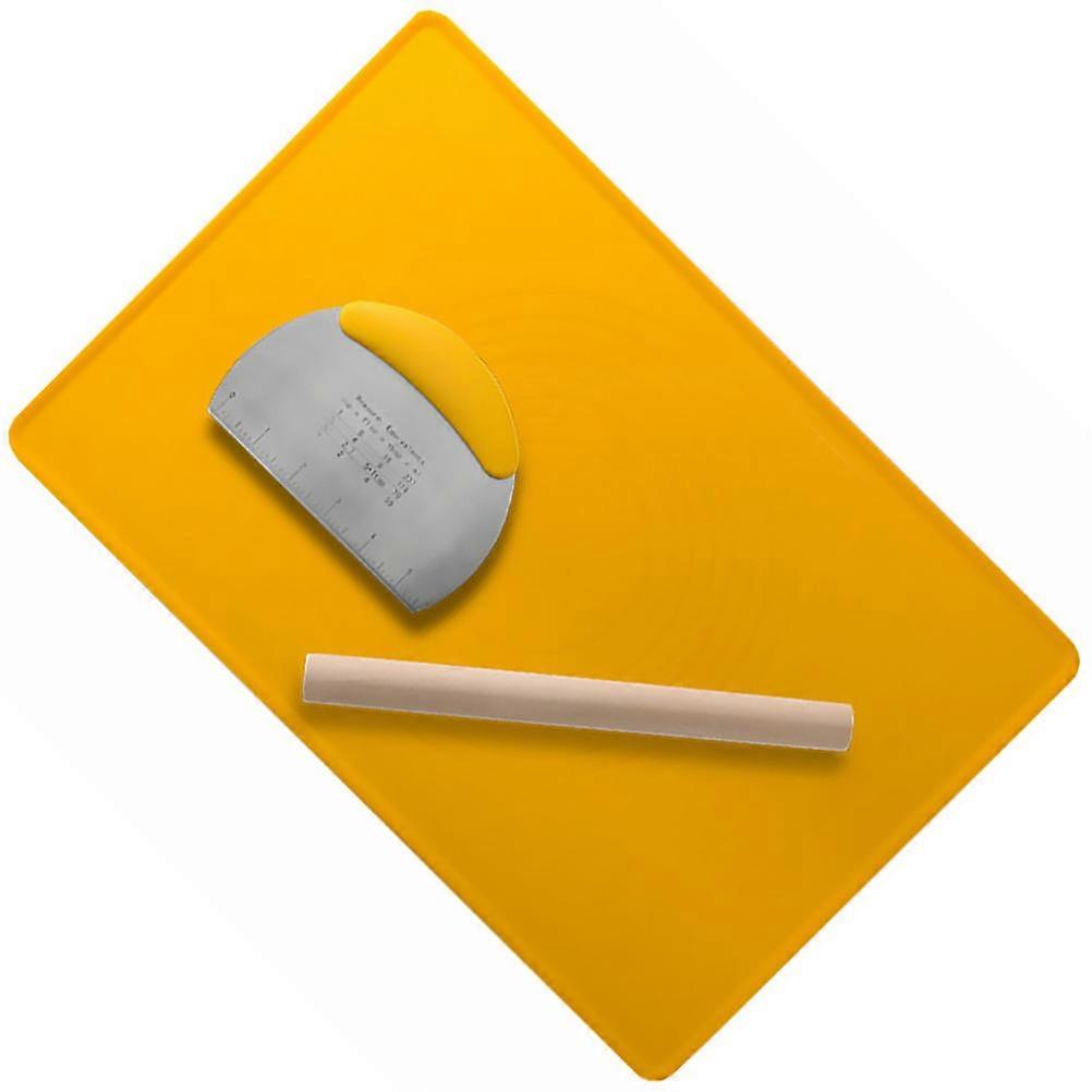 Yellow Dough Baking Tools Silicone Set with 1Set for Kitchen Use