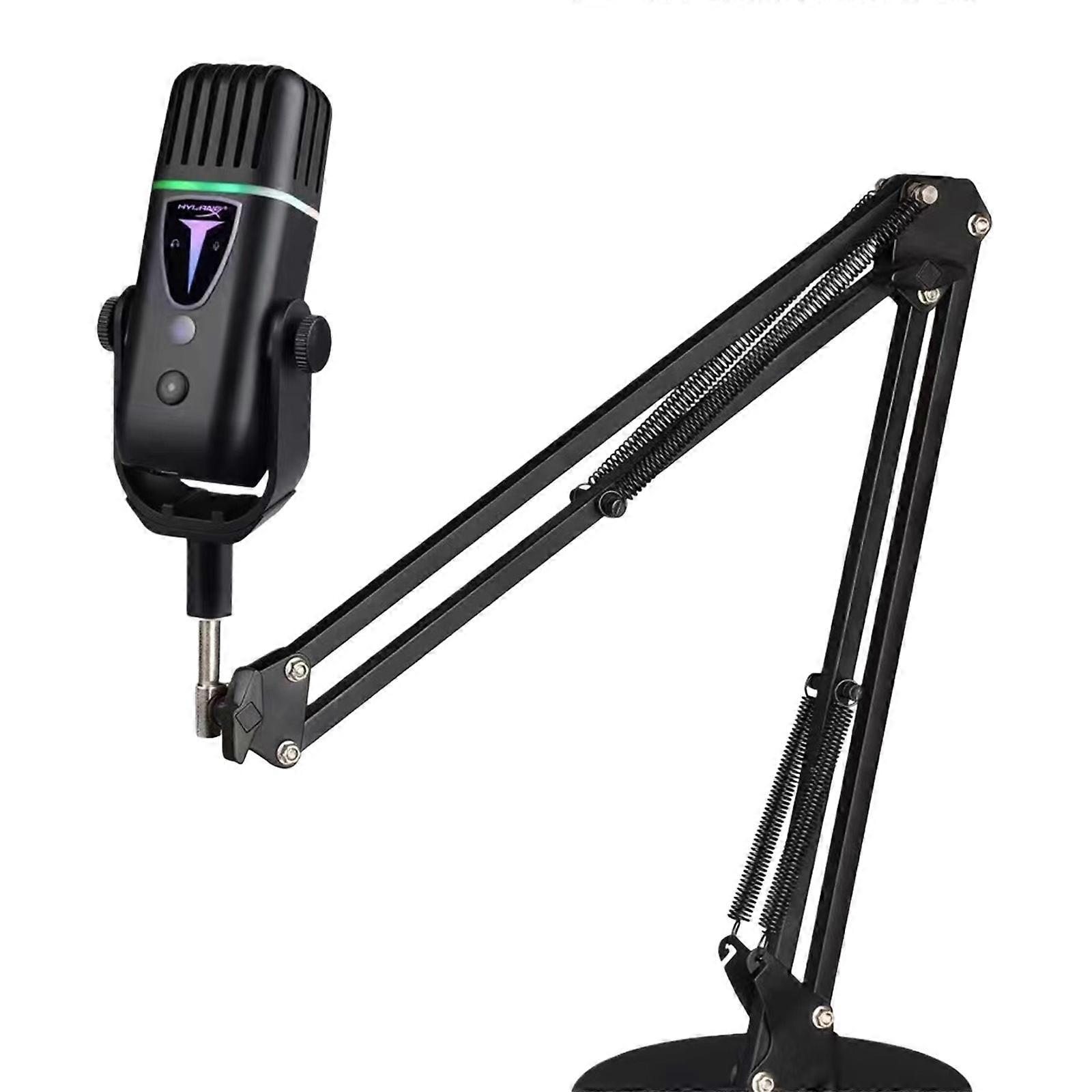 Condenser Microphone USB Microphone Desktop Capacitor Computer Game Live Intelligent Noise Reduction Microphone Multicolor