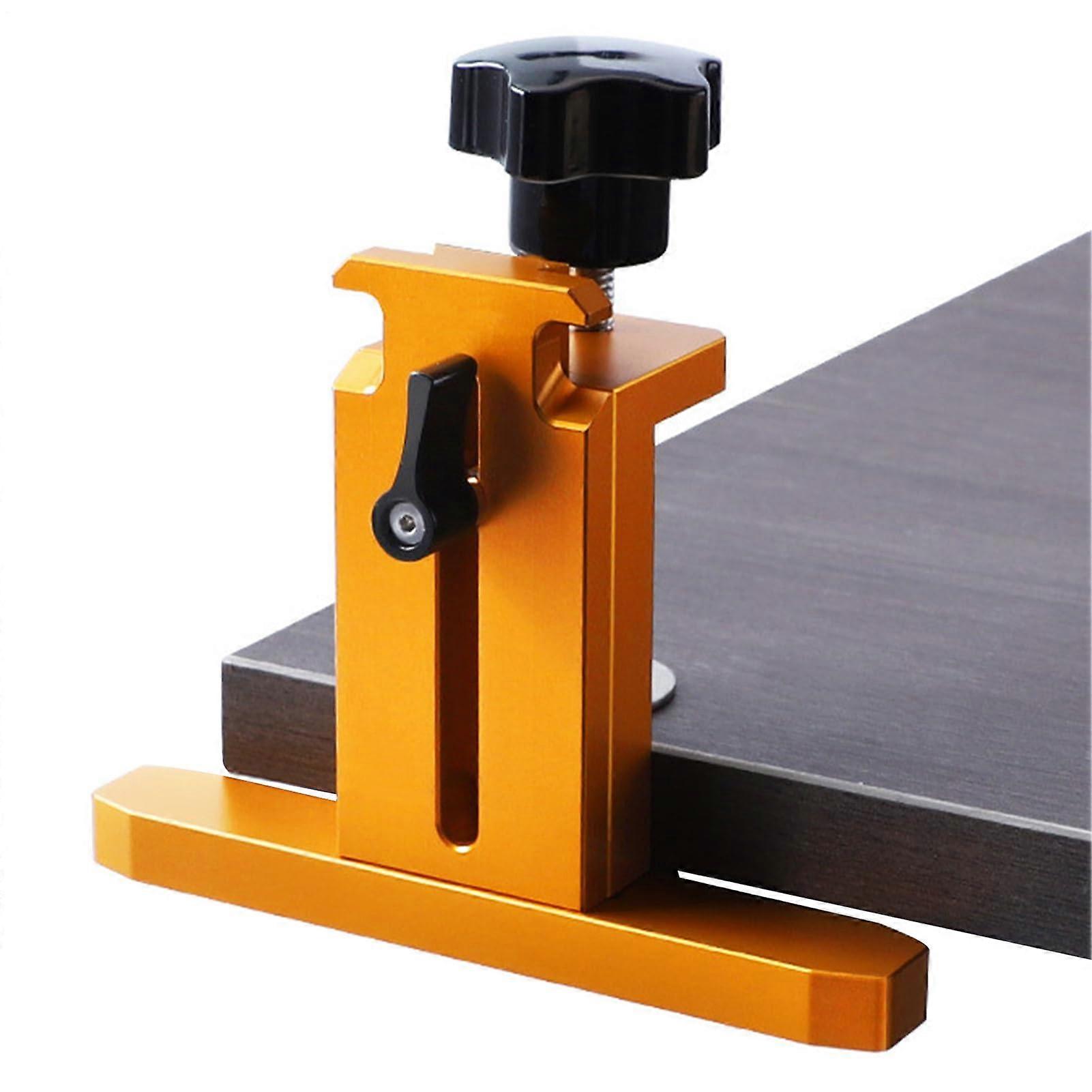 Cabinet Door Mounting Jig with Precision Alignment Handle, Adjustable Cabinet Hardware Jig, Rustproof Aluminum