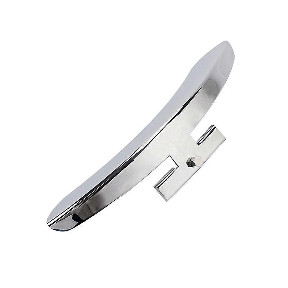 Zinc Alloy Banjo Armrest Single Leg Banjo Replacement Parts Plated HA15 (Silver)