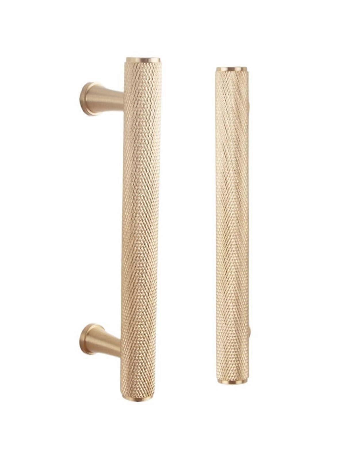 Brass Cabinet Handles 192mm 240mm TBar Pulls for Kitchen Drawers Solid Brass Modern Design