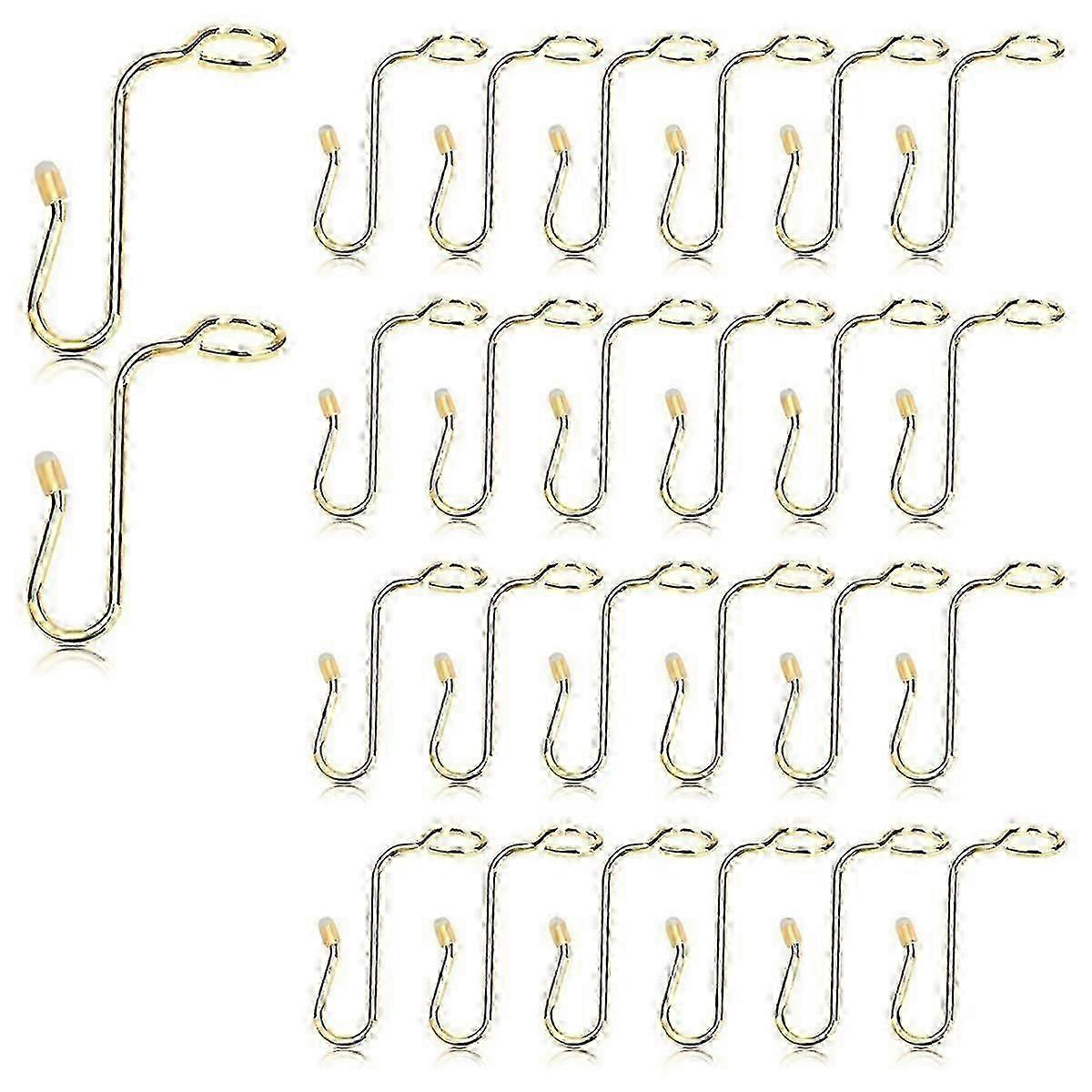 50PCS Hanger Connector Hooks Hanger Extender Hooks gold
