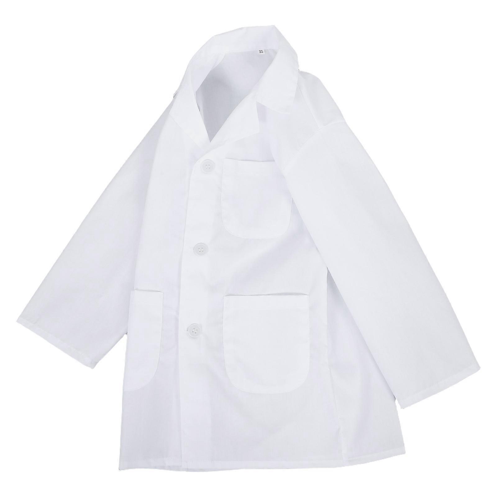 Kids Doctor Lab Coats for Science Experiments White Coat