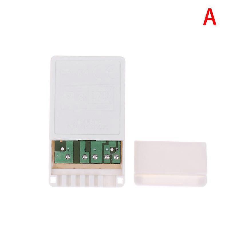 8 Function Knob/Solder-Free Type Push Button Type Light Adjustment Controller 1PC White LED String Dimmer EK-04 2/4-Way