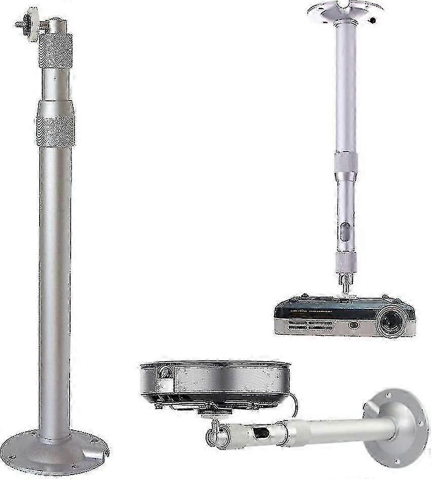 Projector Ceiling Wall Mount Bracket 20-40cm Projector Hanger Bracket Wall Bracket Rotatable Aluminum Alloy Ceiling Bracket 26-27s
