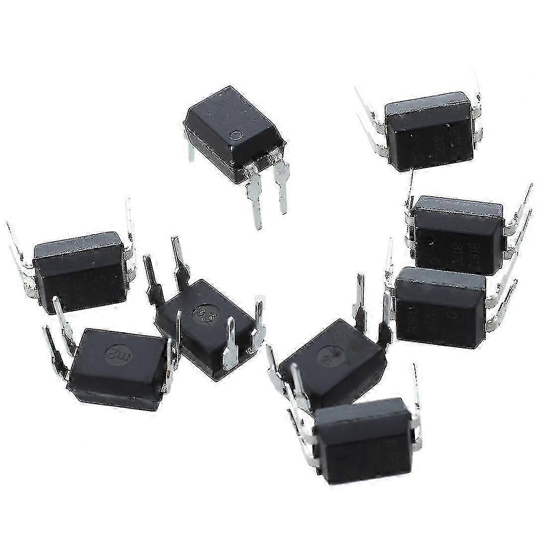10 Pcs 4 Dip Optocoupler Ic 817c 25-26