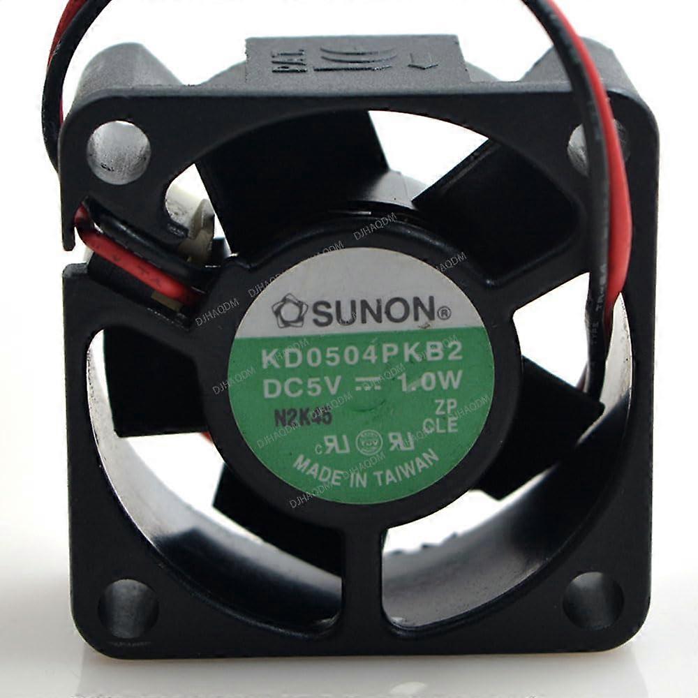 KD0504PKB2 5V 1.0W 4cm 2Wire Cooling Fan, Performance Low Noise for Computer