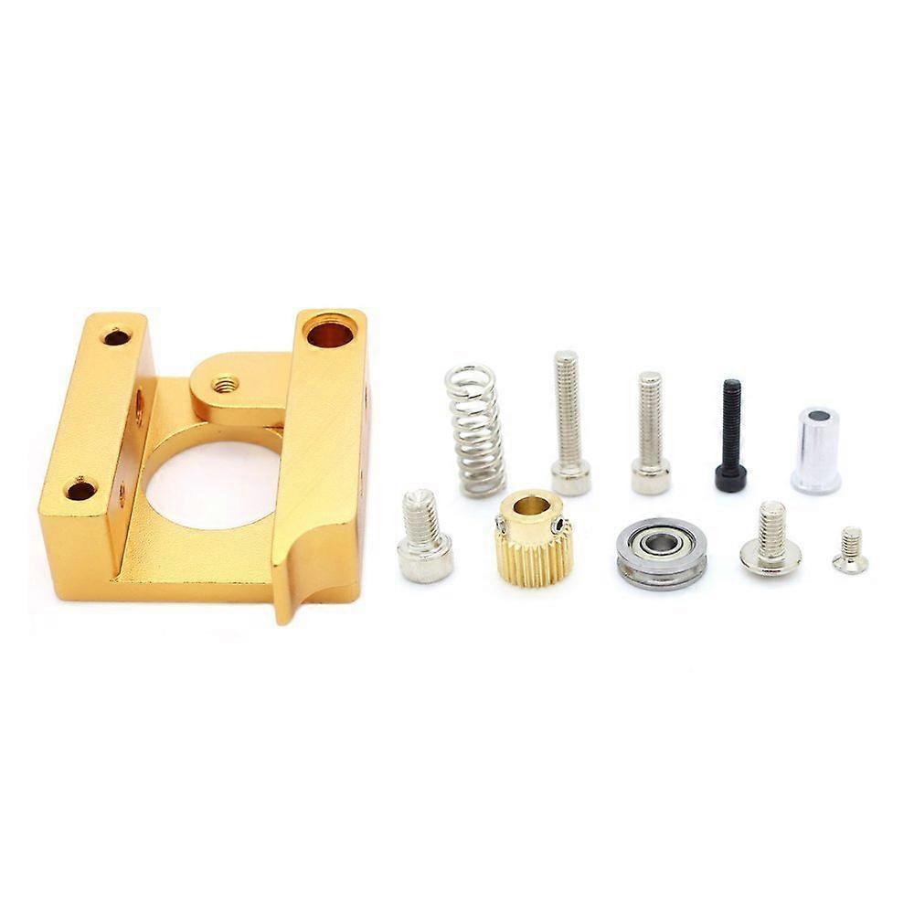 MK8 Extruder Aluminum Block 3D Printer Extrusion Head with Durable Frame and Precise Filament Control