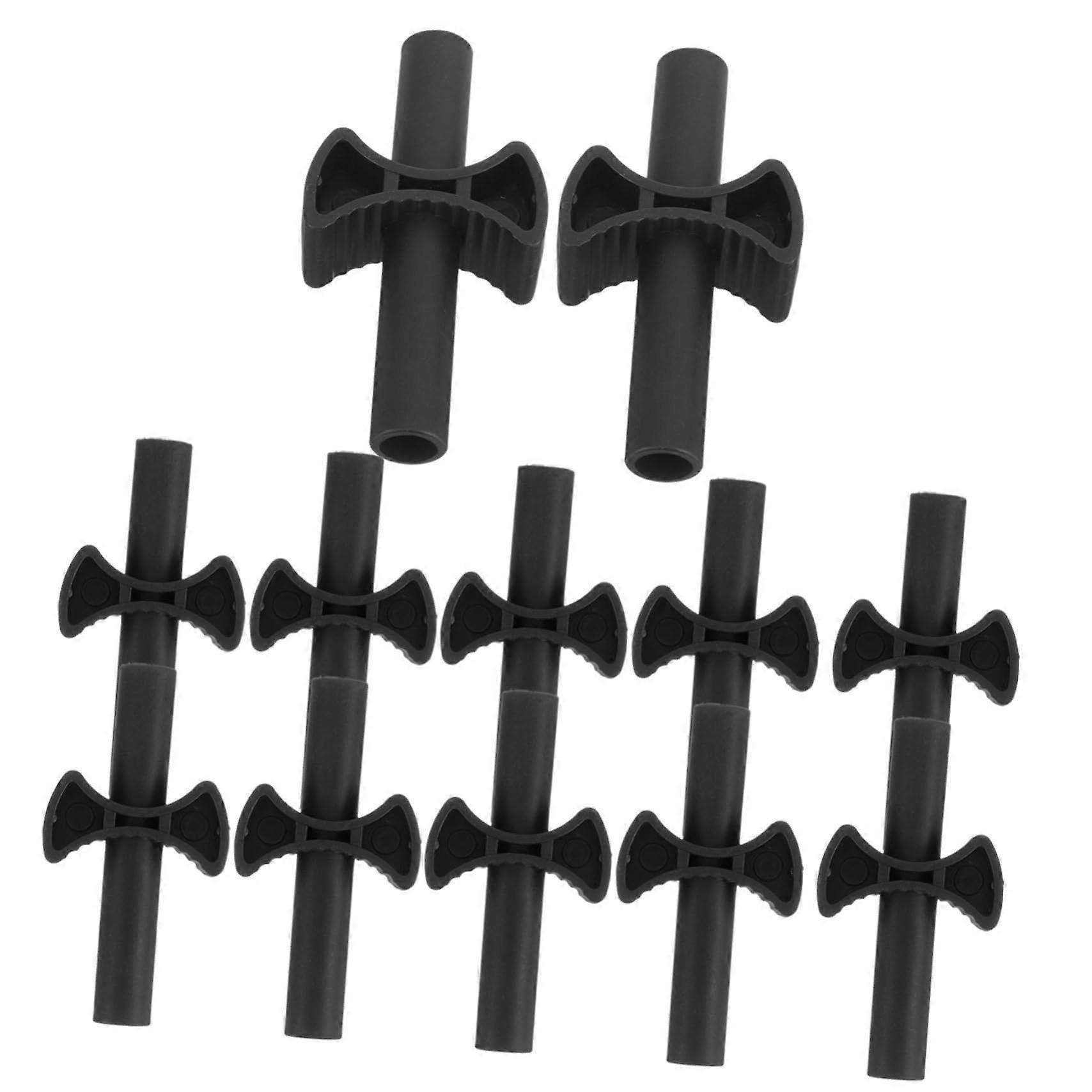 12pcs Heavy Duty Trampoline Pole Spacers for Secure Positioning and Enhanced Bounce Stability