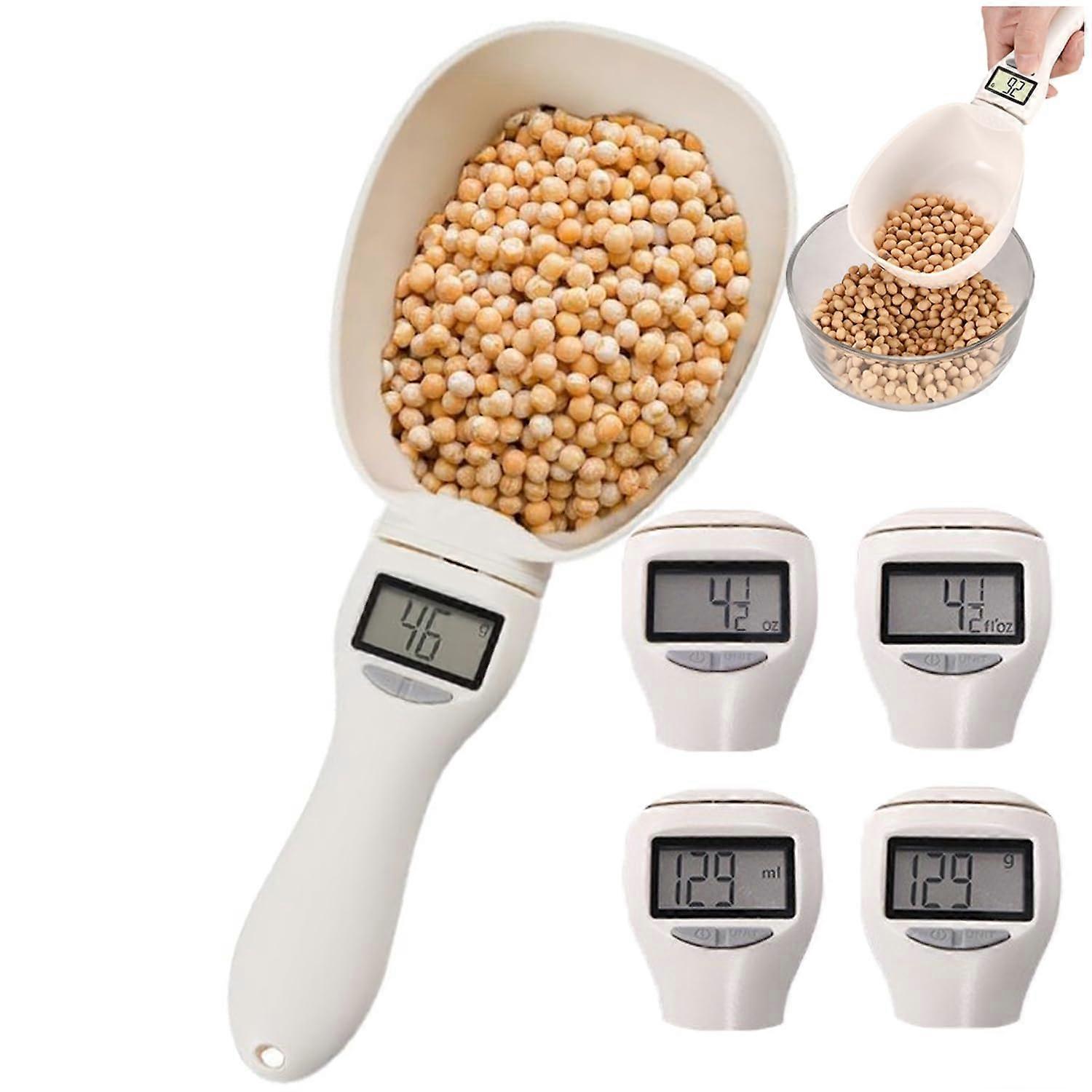 Digital Measuring Spoon with LCD Display,  Precision Electronic Kitchen Scale for Cooking Baking Pet Food 1pcs