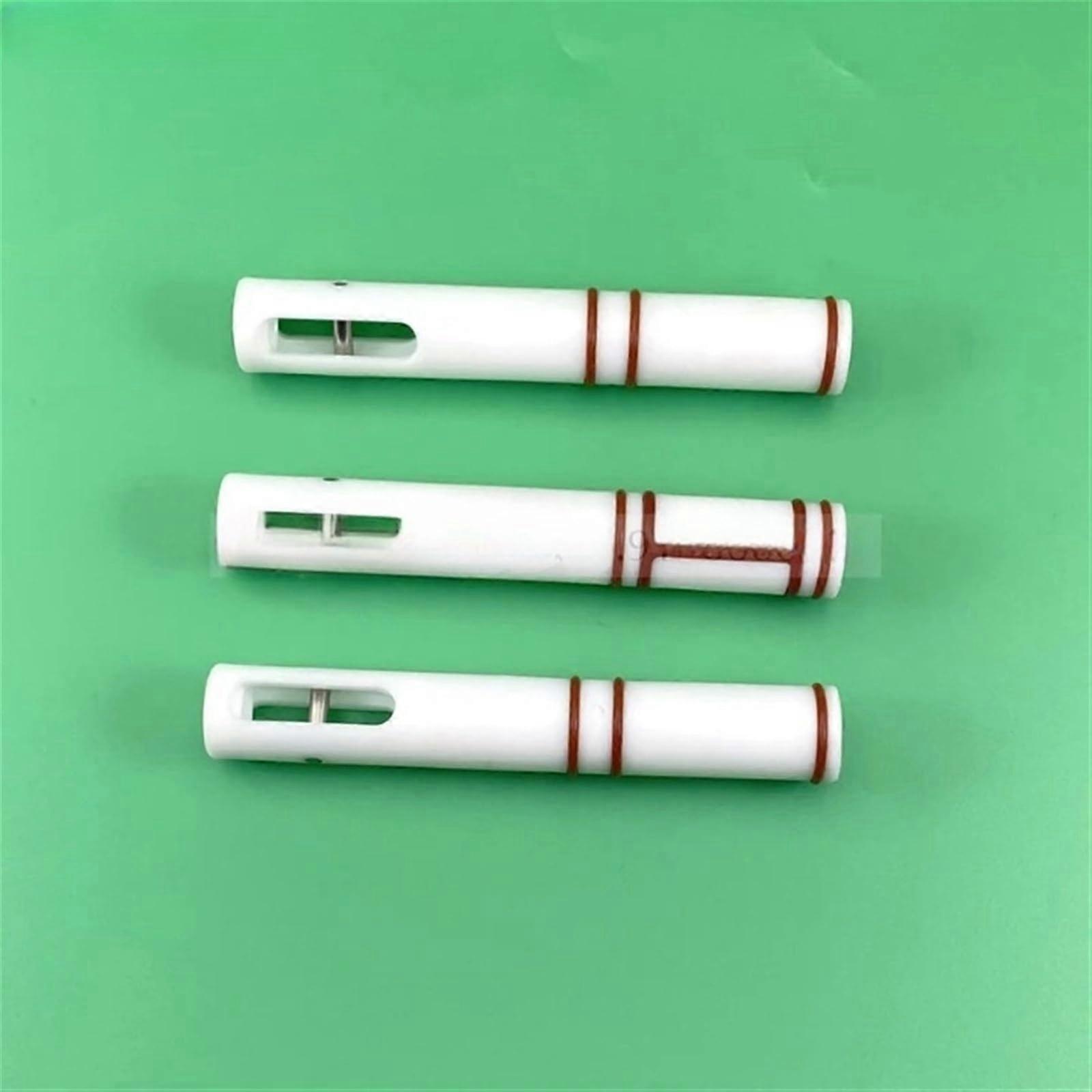 25.6cm Piston Valve Stem Rods with Red Seal Rings Replacement for MK Soft Ice Cream Machine