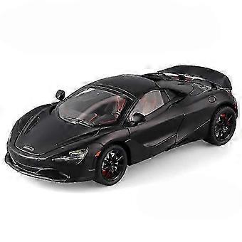 2025 1/24 720s Super Sportcar Toy Simulation Car Model Alloy Die Cast with Sound Light Pull Back Toys Vehicles Models Children Gifts