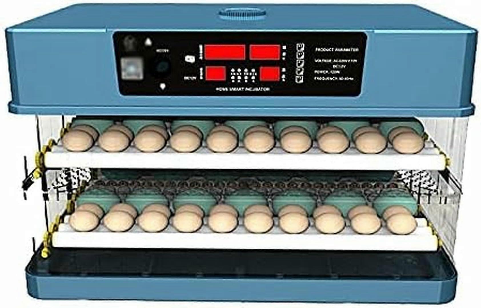 Automatic Egg Incubator with Dual Power and Intelligent Temperature Control for Chicken Duck Goose