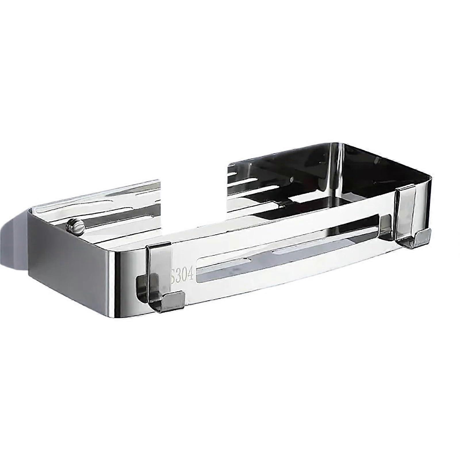 Shower Caddy Corner Shelf 304 Stainless Steel Rustproof Wall Mounted Bathroom Storage Rack