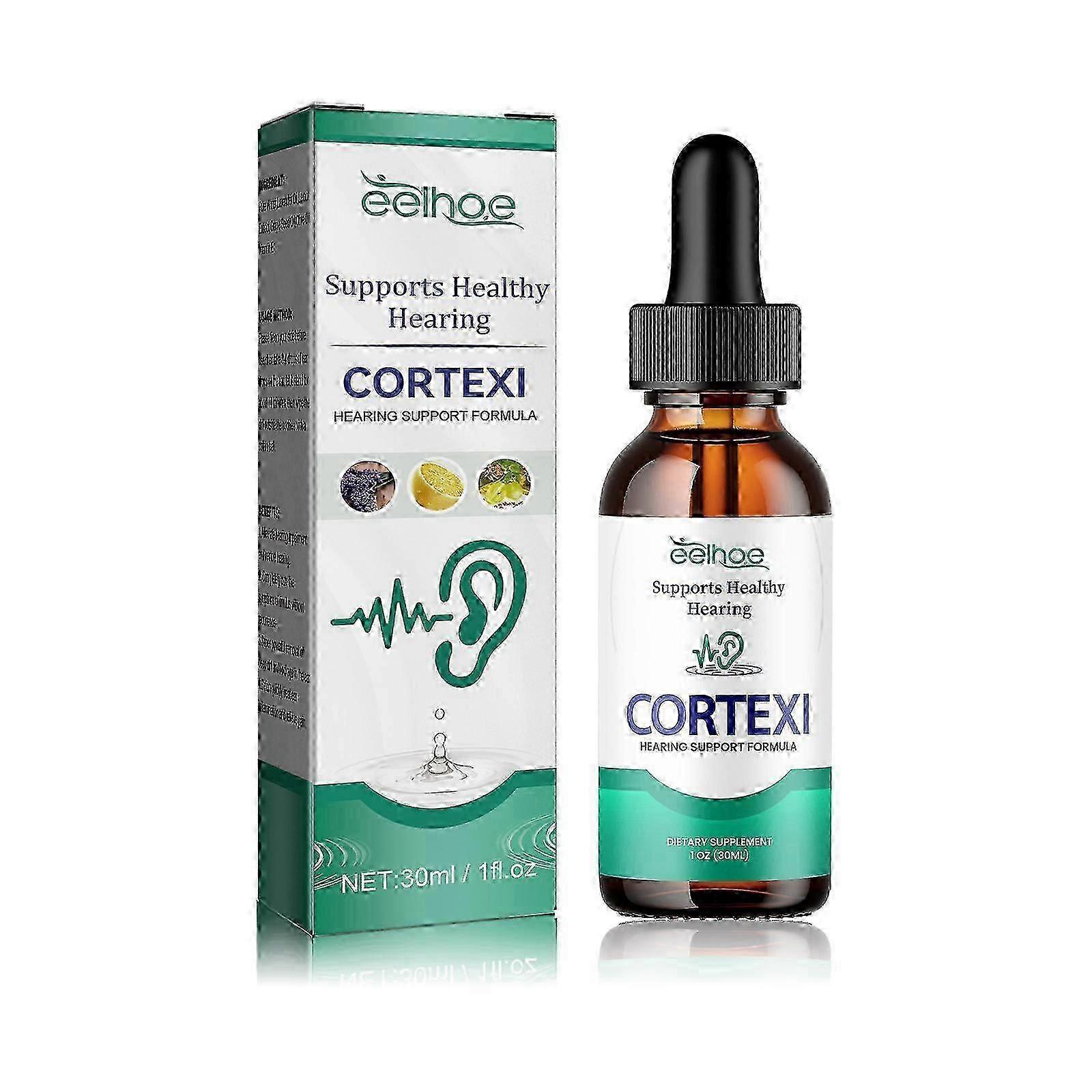 30ml Cortexi Drops - For Ear Health, Hearing Support, Healthy Eardrum New