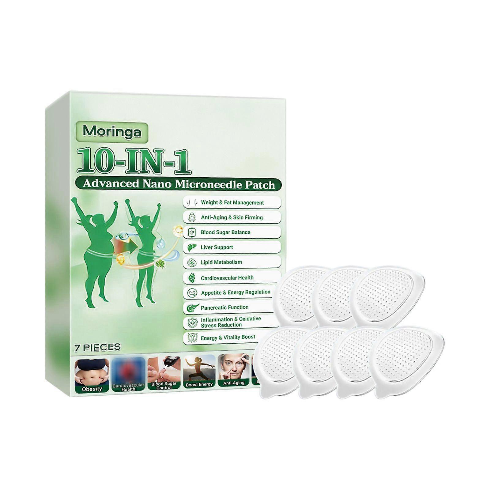 Moringa Composite 10-IN-1 Advanced Nano Microneedle Patch