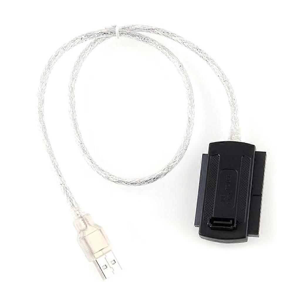 USB to Cable for Hard Disk Use 2Pcs USB 2.0 to Cable Adapter