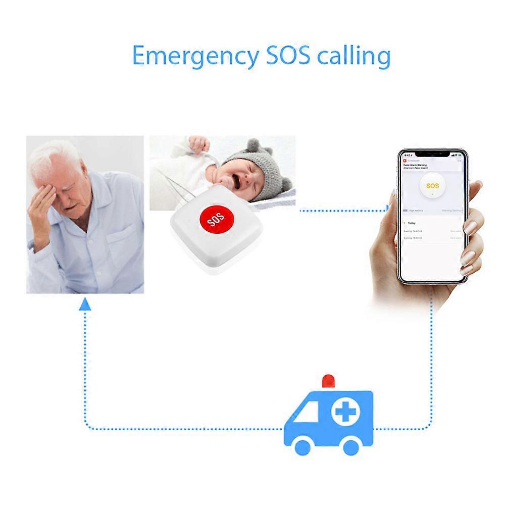 Sos Emergency Button Wireless Call Button for Patient Elderly