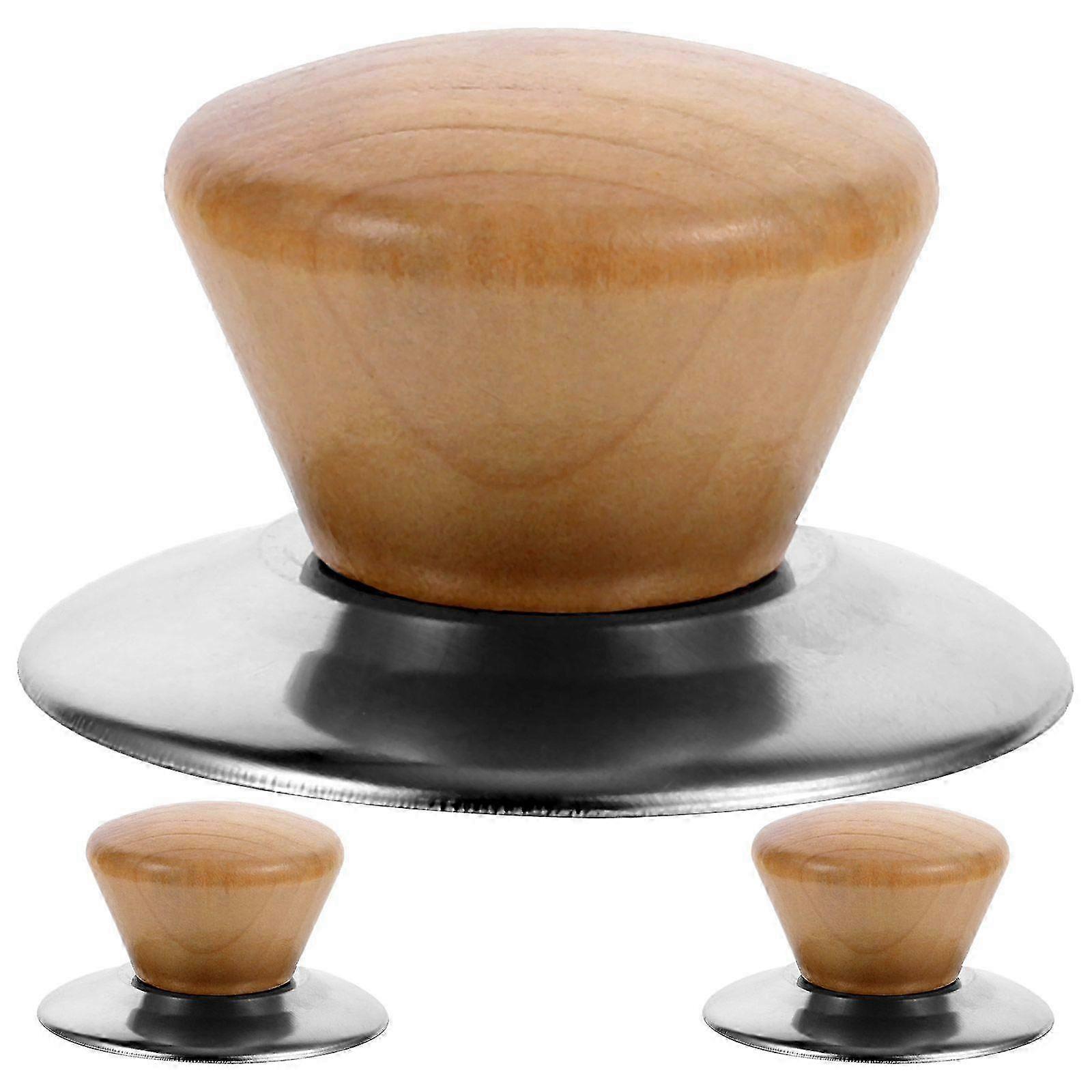 3 Sets Kitchen Supplies Universal Pot Lid Cover Knobs Replacement Handles
