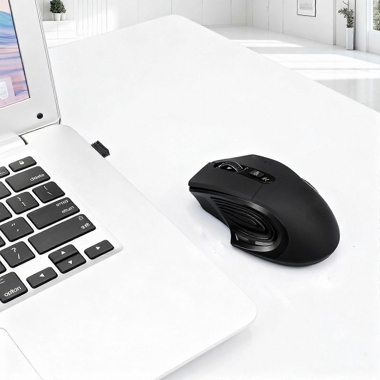 Ergonomic Wireless Design Silent Operation Suitable For Laptops.