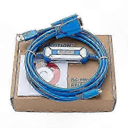 HMI and PLC Programming Cable for Delta Systems IFD6601 UC-PRG020-12A Touch Screen-Compatible Connection Solution