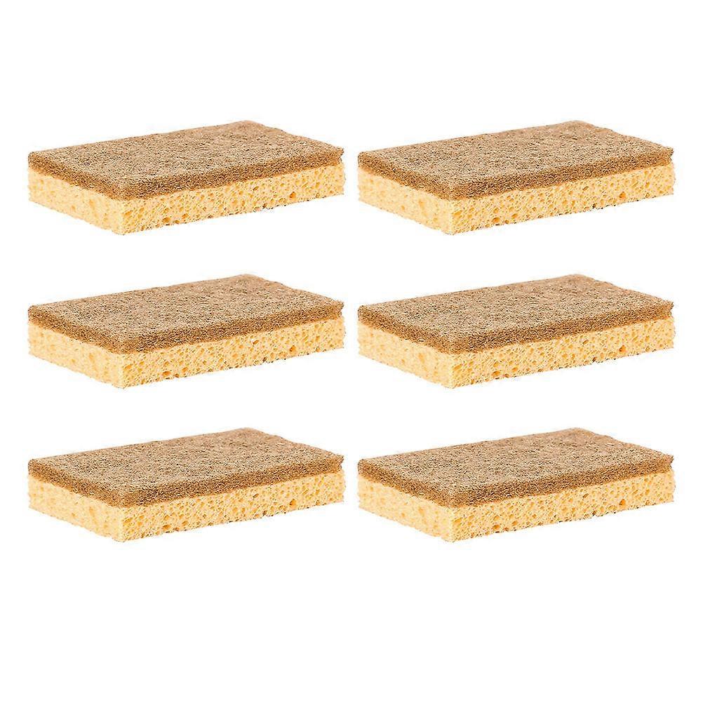 Cleaning Tool for Home Use 6Pcs Practical Sponge Scrubbers Sponge Set