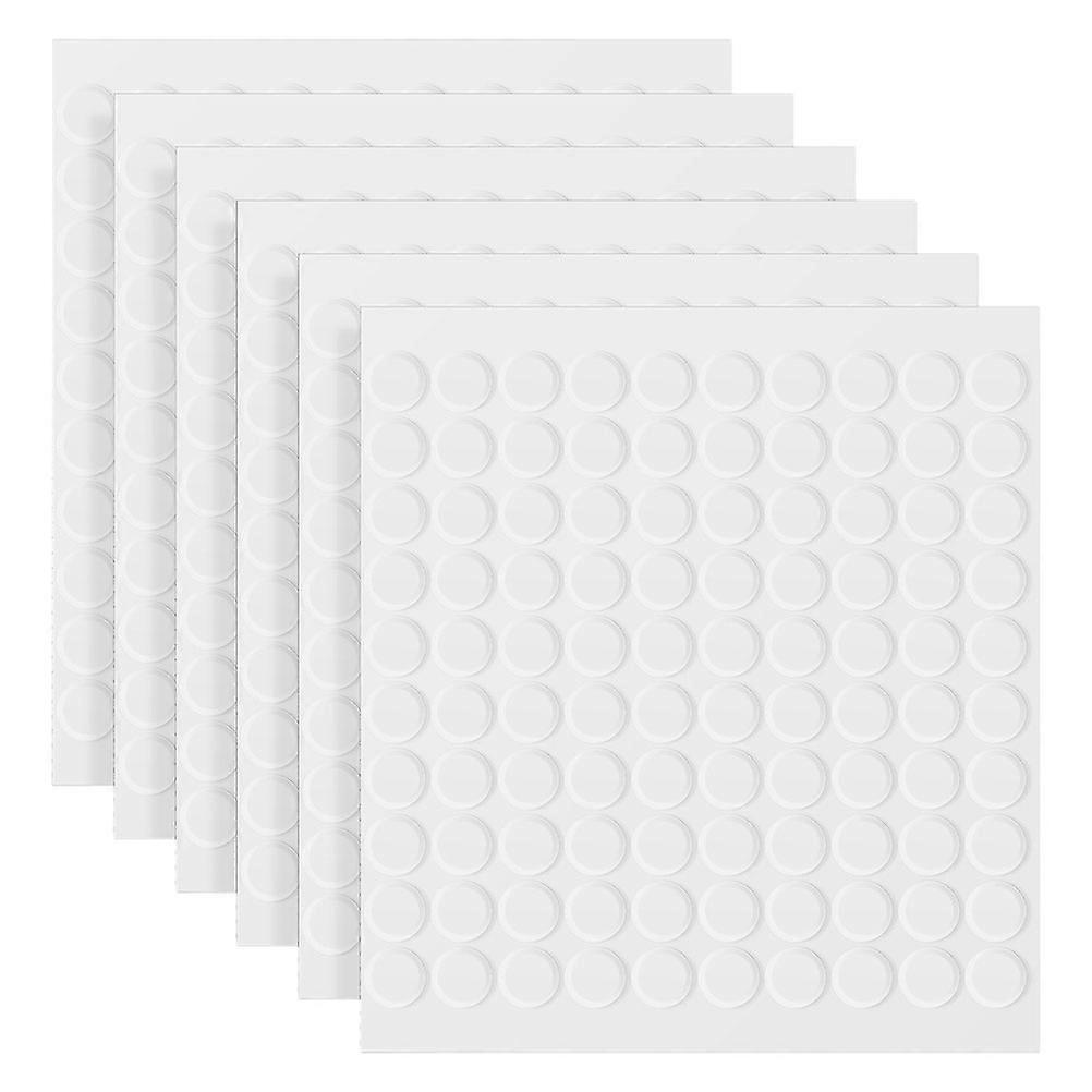 Transparent Acrylic Double Sided Adhesive Pads for Multi Use 800Pcs