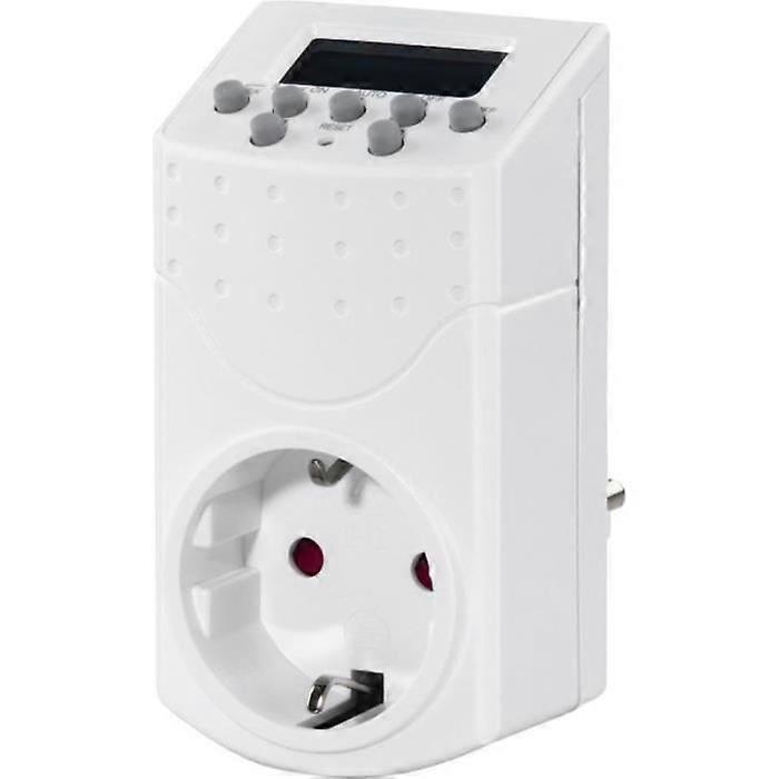 Hama Digital Weekly Timer Mini Minute Accurate 20 Programs White (00223306)