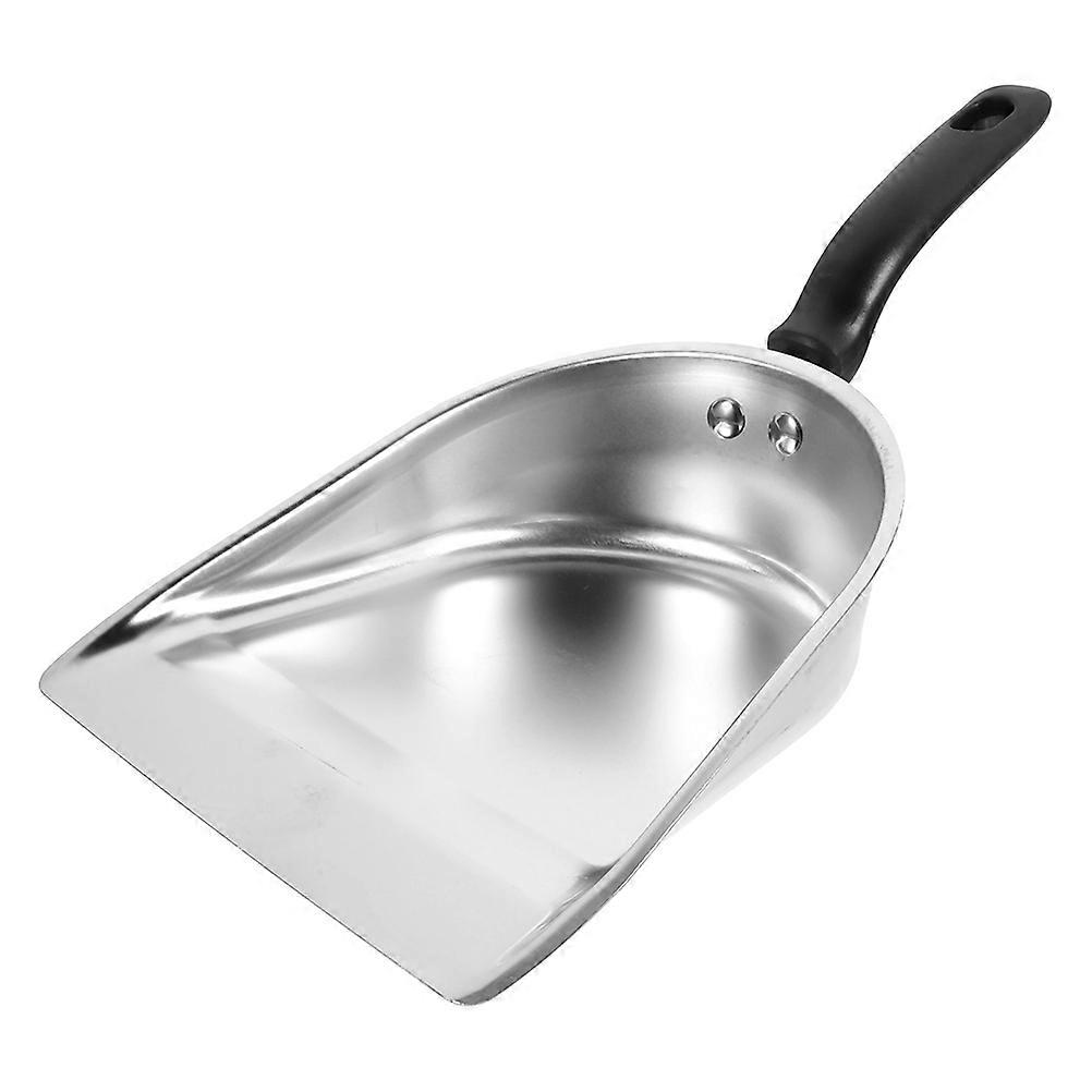 Portable Garbage Silver Handheld Dustpan for Practical Cleaning