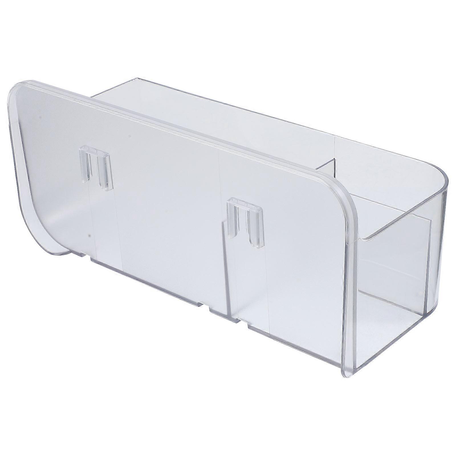 Wall Mounted Storage Box for Makeup Storage Box Transparent Pet