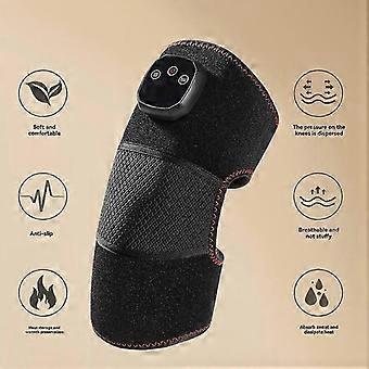 5V USB Heated Knee Pad - Adjustable Temperature Joint Massage Device for Arthritis Pain Relief LBL