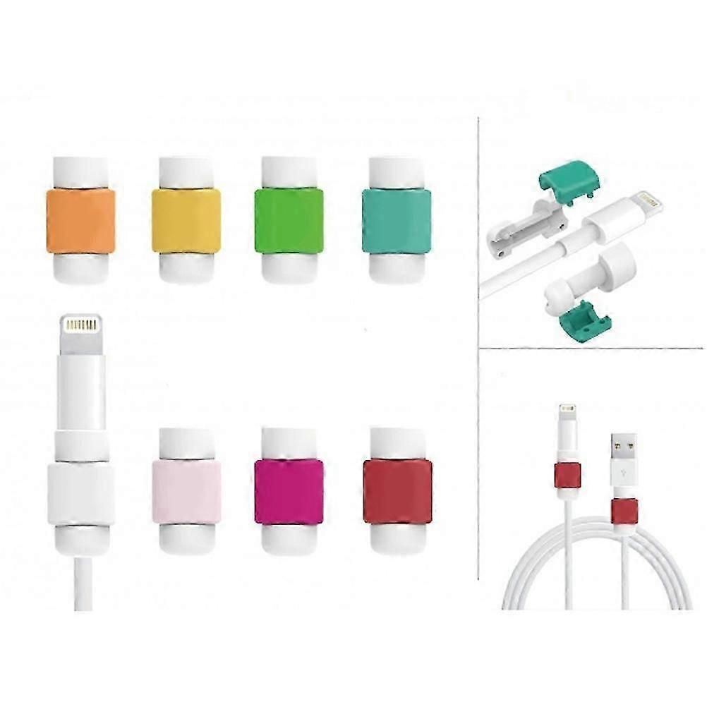 Charging Cable Protector for USB with 4Pcs Cable Saver Set