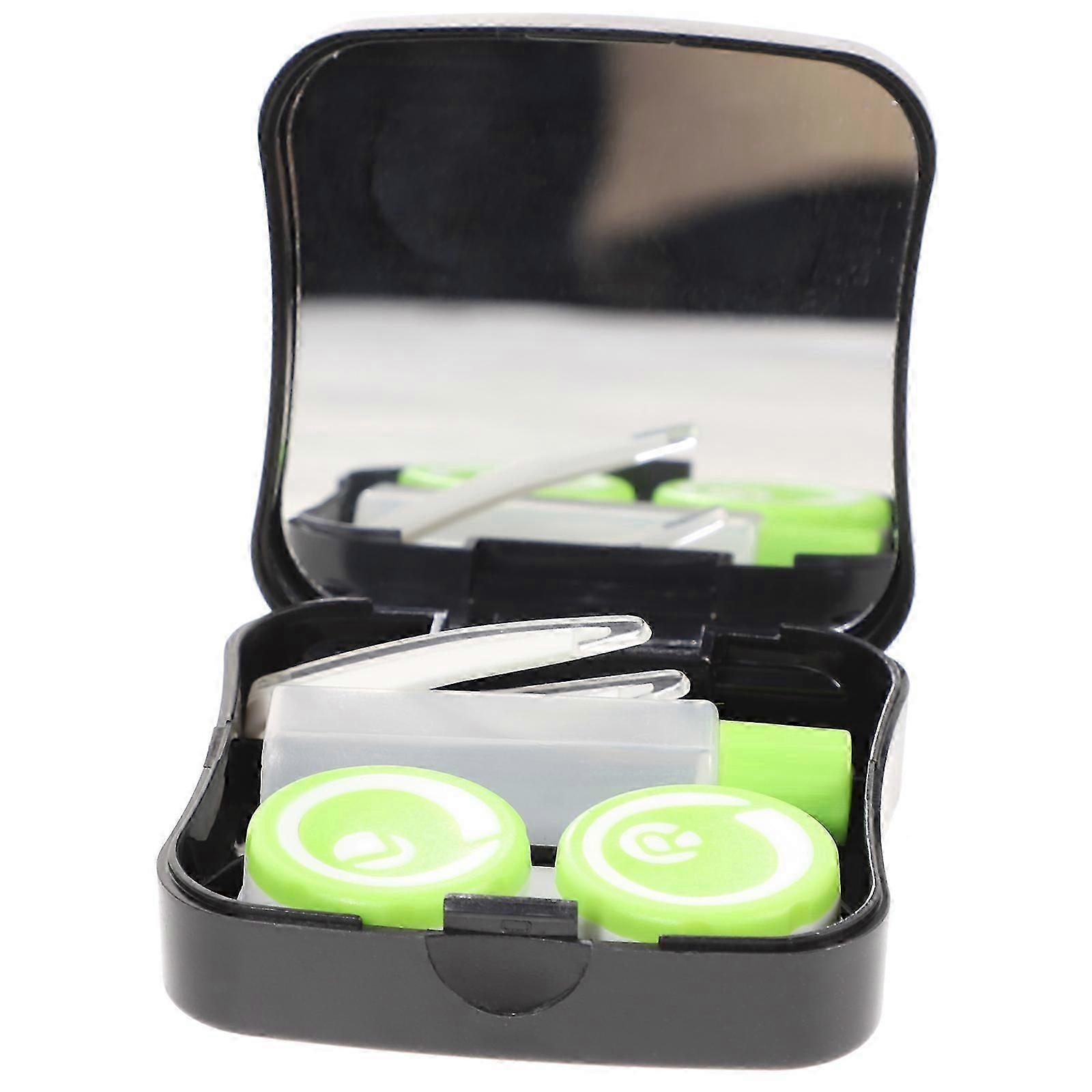 Lens Case Holder for Storage Featuring Assorted Color Designs