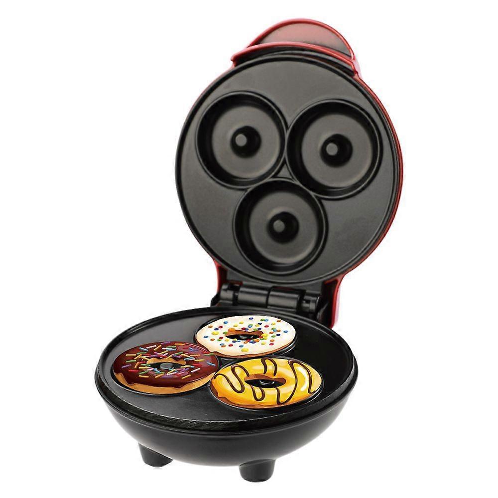 Donut Maker Machine - 3 Cup Mini Cake Baker with Non-Stick Coating