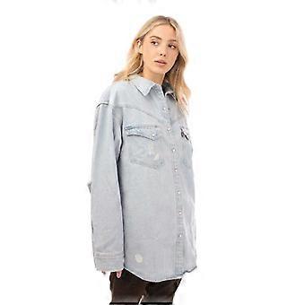Levis Dame/Dame Dorsey Xl Oversized Skjorte