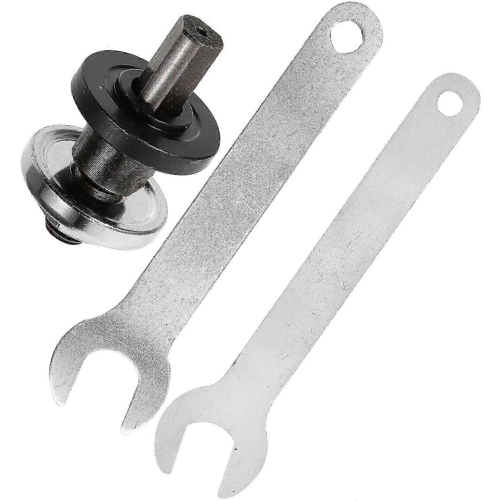 Electric Drill Angle Conversion Adapter compatible with Grinding with 1Set Silver Iron