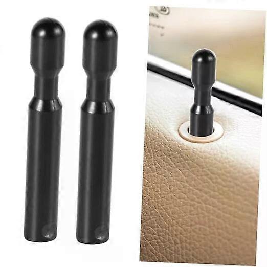 2Pcs Car Door Lock Knobs, Auto Inner Door Lock Pull Pin Cap Compatible with F