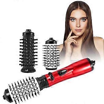 3-em-1 Hot Air Styler e secador de cabelo rotativo para cabelos secos, cabelos cacheados, alisar o cabelo