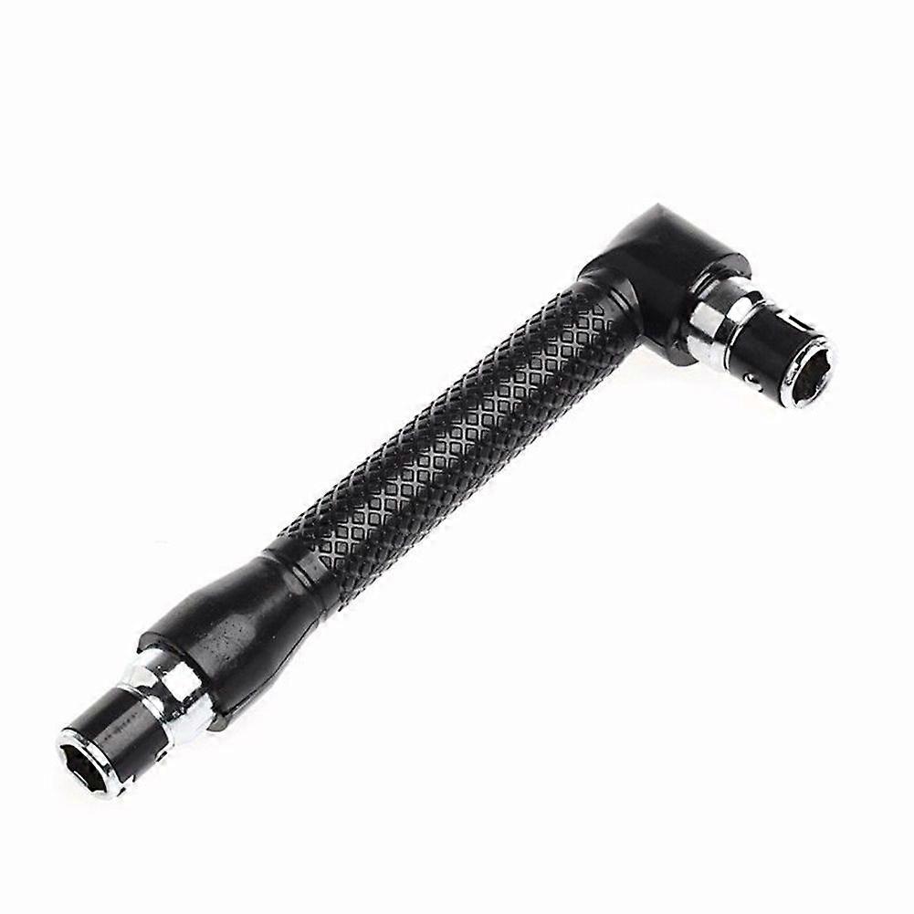 L-shape Handle Dual Head Screwdriver Bit Hex Socket Wrench Tool for Routine JIKAIX