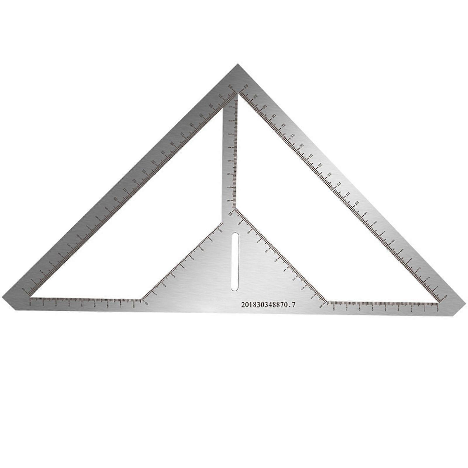 Stainless Steel Ceramic Tile Floor Drain Measuring Multi-function Triangle Ruler QinHai