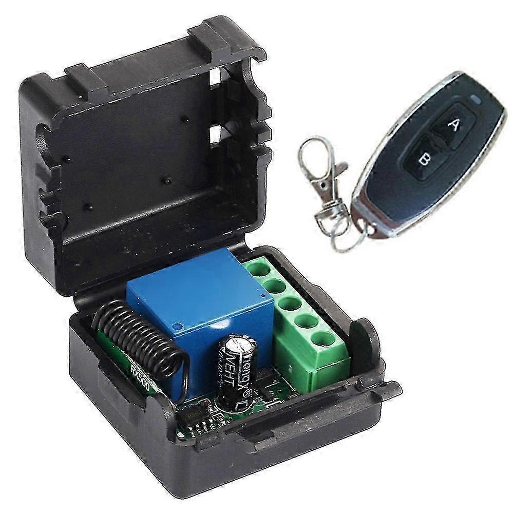 DC 12V RF Asking Code Relay Receiver 433MHz Universal Wireless Remote Control Switch 433 MHz Transmitter Button Module