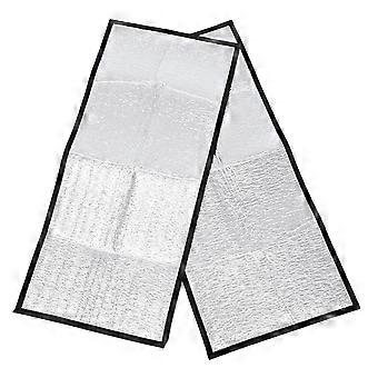 2 pz Reptile Box Termoforo Caldo Pellicola Riflettente per Serpente Lucertola Tartaruga