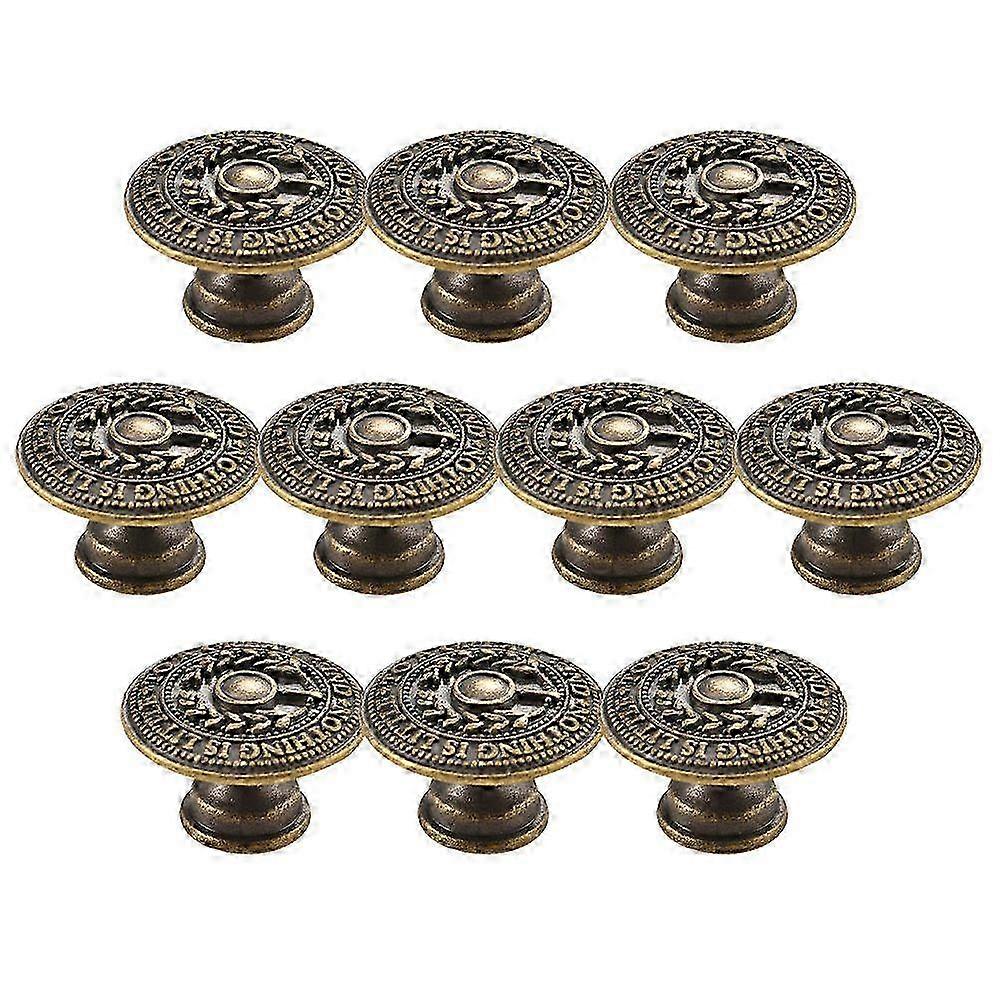 10 pcs Vintage Cabinet Knobs Decorative Knobs Drawer Knobs Dresser Knobs Single Hole Knobs