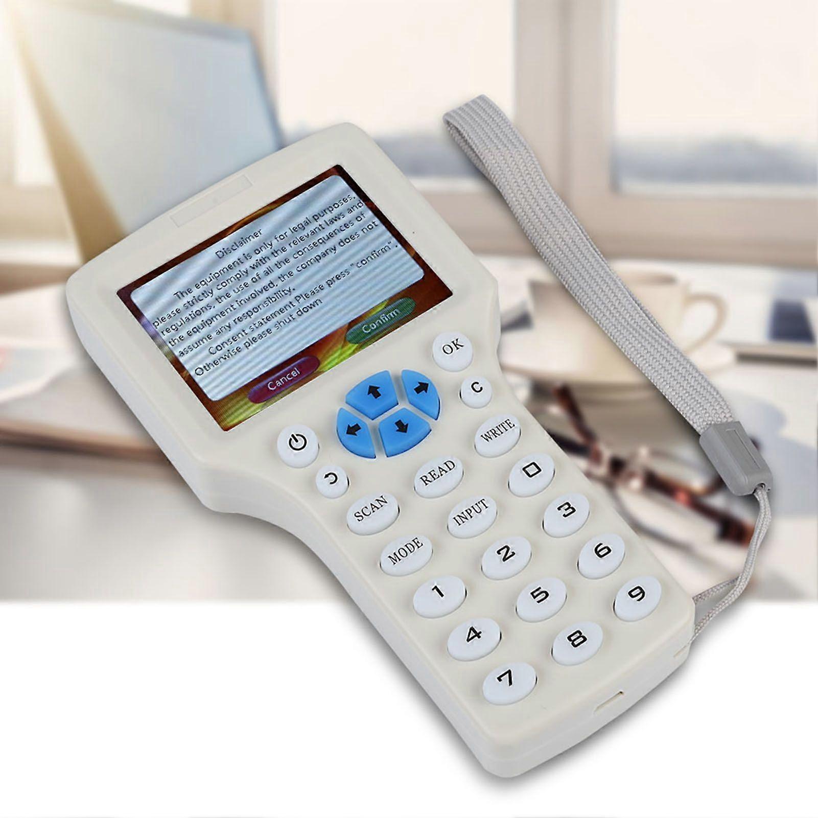 8 Frequency Multifunctional Copy Encrypted NFC Smart Card RFID Copier ID/IC Reader Writer